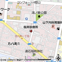 桜井診療所周辺の地図