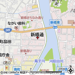 石川県輪島市新橋通7周辺の地図