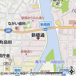 新橋邸周辺の地図