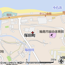 石川県輪島市塚田町周辺の地図