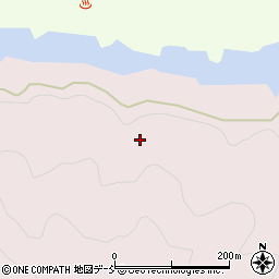 福島県大沼郡金山町田沢上田面周辺の地図