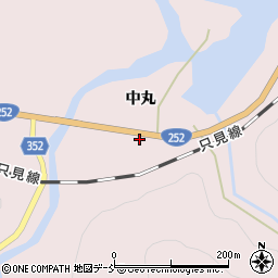 福島県大沼郡金山町横田中丸244周辺の地図