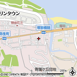 尾山自動車工場周辺の地図