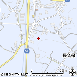 福島県田村郡三春町斎藤長久保周辺の地図