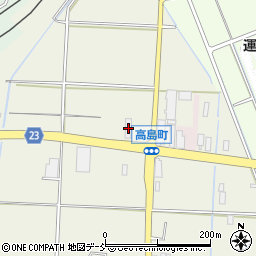 新潟県長岡市高島町1086周辺の地図