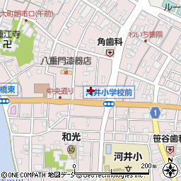 升井木箱店周辺の地図