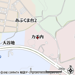 福島県郡山市蒲倉町カチ内周辺の地図