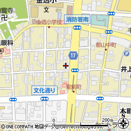 福島県商工信用組合本店営業部周辺の地図