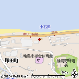 ファミリーマート輪島塚田町店周辺の地図