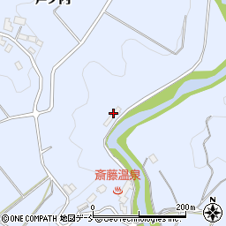 福島県田村郡三春町斎藤上河原周辺の地図