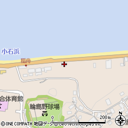 石川県輪島市稲舟町歌波16-3周辺の地図