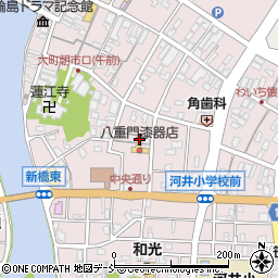 石川県輪島市河井町2-253周辺の地図