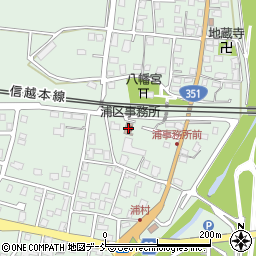 浦区事務所周辺の地図