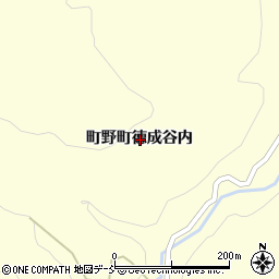 石川県輪島市町野町徳成谷内周辺の地図
