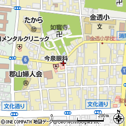 松津煙草店周辺の地図