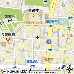 コスモス成年後見サポートセンター（一般社団法人）福島県支部周辺の地図