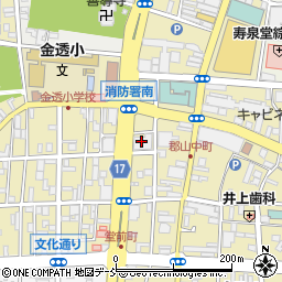キリンビール株式会社　福島支社周辺の地図