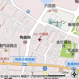 二井朝日堂周辺の地図