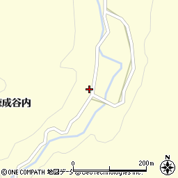 石川県輪島市町野町徳成谷内ロ周辺の地図