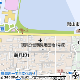 在日本朝鮮人総聨合会　福島県・本部周辺の地図