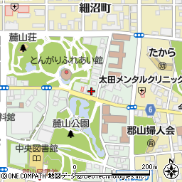 韓国会館周辺の地図
