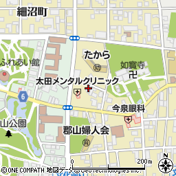 歌川荘（下宿）周辺の地図