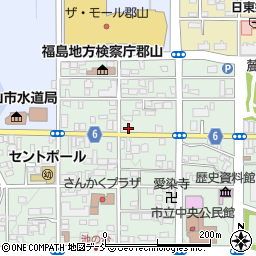 池上商店周辺の地図