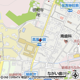 鳳至小学校前周辺の地図