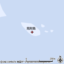 見附島周辺の地図