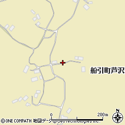 福島県田村市船引町芦沢南周辺の地図