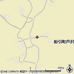 福島県田村市船引町芦沢（南）周辺の地図