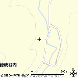 石川県輪島市町野町徳成谷内イ周辺の地図