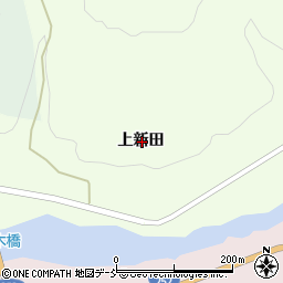 福島県大沼郡金山町大塩上新田周辺の地図