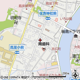 石川県輪島市鳳至町上町周辺の地図
