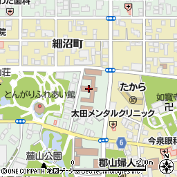 福島県県中地方振興局県税部管理課周辺の地図