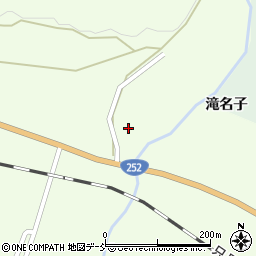 福島県大沼郡金山町滝沢蓬田周辺の地図