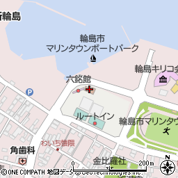 観光交流施設周辺の地図