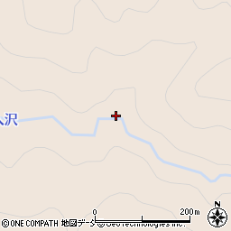 福島県大沼郡金山町越川入畑周辺の地図