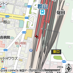 サンエトワール　郡山周辺の地図