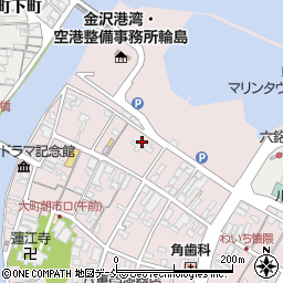 株式会社能登誉の清水酒造店周辺の地図
