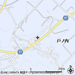 福島県田村郡三春町斎藤戸ノ内周辺の地図