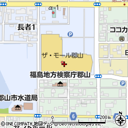福島銀行ザ・モール郡山店 ＡＴＭ周辺の地図