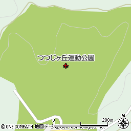つつじヶ丘運動公園周辺の地図