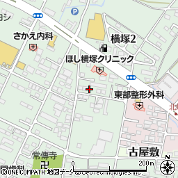 フーズネット福島周辺の地図