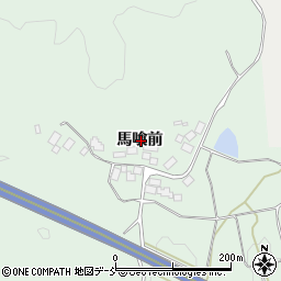 福島県田村市船引町堀越馬喰前周辺の地図