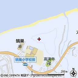 石川県輪島市大野町菰沢周辺の地図