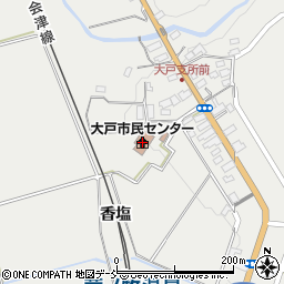 会津若松市大戸市民センター周辺の地図