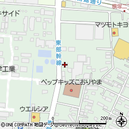 魚べい郡山横塚店周辺の地図