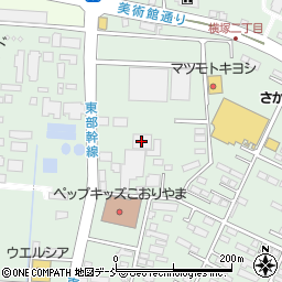 西松屋郡山横塚店周辺の地図