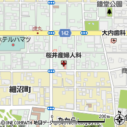 桜井産婦人科医院周辺の地図